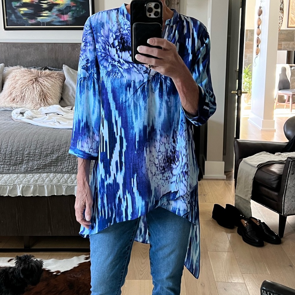 NEW CHICOS Top WORN ONCE
